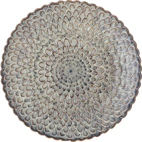 Set di piatti grigi in gres 4 pz ø 26,5 cm Katrina – Bloomingville