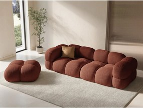 Divano color mattone 250 cm Loretto – Cosmopolitan Design