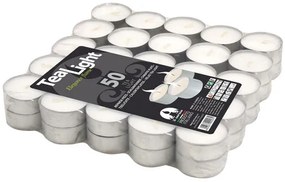 Candele Neutre Bianche da Teiera (16 pezzi) Ø3,6x1,7cm