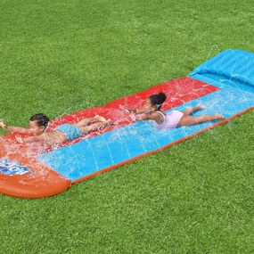 H2ogo Doppio Scivolo Dacqua Tsunami Splash Ramp /