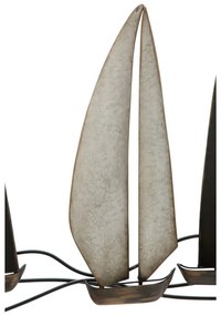 Decorazione murale in metallo 119x51 cm Regata - Mauro Ferretti