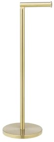 WENKO 25791100 - Porta rotolo per carta igienica 21x55 cm oro/argento