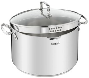 Pentola in acciaio inox con coperchio per induzione 10 l Duetto+ - Tefal