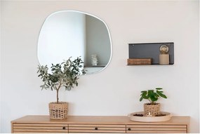 Mensola nera in metallo con ripiani multipli 18 cm Lille – House Nordic