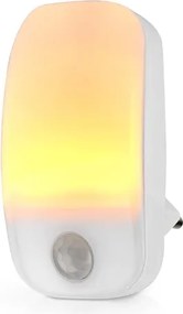 Nedis LNLW10WT - LED Luce di orientamento con sensore LED/0,55W/230V