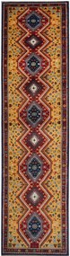 Kazak Tappeto orientale 90x400 (Pakistan) Annodato A Mano
