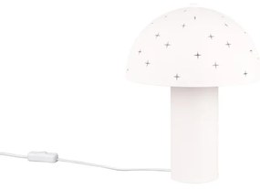 Lampada da tavolo bianca (altezza 32,5 cm) Seta - Trio