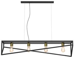 Lampadario a sospensione con filo GOTE 4xE27/60W/230V