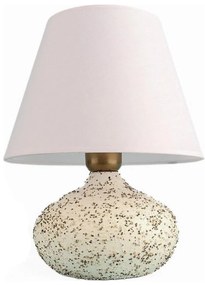 Lampada da tavolo RAMZES 1xE27/40W/230V bianca