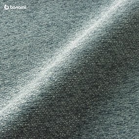 Letto matrimoniale imbottito verde/blu con contenitore con rete inclusa 180x200 cm Frieda – Meise Möbel