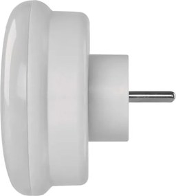 Luce notturna LED con sensore e presa LED/0,3W/230V