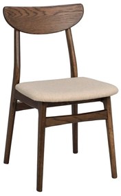 Sedie da pranzo marroni in un set di 2 Rodham - Rowico