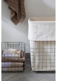 Cesto portabiancheria verde in metallo 64 l Store-It - Mette Ditmer Denmark