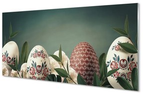 Pannello paraschizzi cucina Fiorisce le foglie d'uovo 100x50 cm