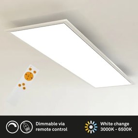 Brilo - Plafoniera LED dimmerabile SLIM LED/24W/230V 100x25 cm + +TC