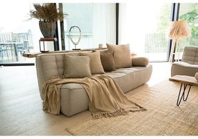 Coperta di cotone 130x160 cm Slub - Tiseco Home Studio