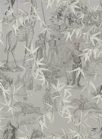 Tapete Exotisme von Christian Lacroix - Argent