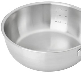 Pentola in acciaio inox con coperchio incluso per induzione 1,5 l Lucca 3.0 – FABINI