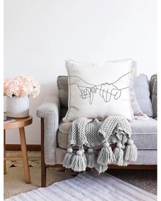 Federa in misto cotone Pinky, 55 x 55 cm - Minimalist Cushion Covers