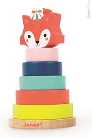 Baby Forest Volpe Impilabile - legno