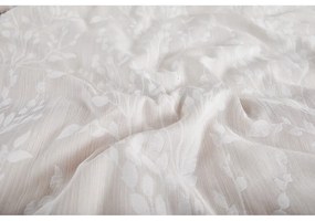 Biancheria da letto singola jacquard beige 140x200 cm Boston - My House