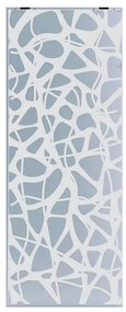 Anta per porta scorrevole esterno muro Stone in vetro serigrafato, L 86 x H 215 cm spessore 10 mm, apertura sinistra