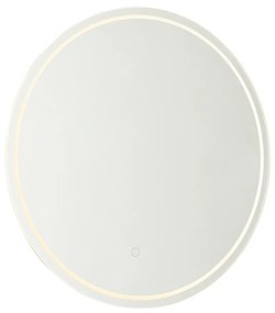 Specchio da bagno moderno 60 cm con LED e dimmer touch - Sebas