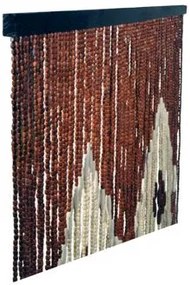 Tenda in legno verniciato 120x240 cm – Disegni assortiti, decorativa