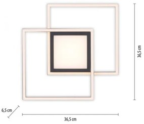 JUST LIGHT. 14144-18 - Plafoniera LED ASMIN LED/26W/230V