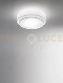 Bot plafoniera applique 45 bianco cristallo e bianco opaco 1 l22gg ...