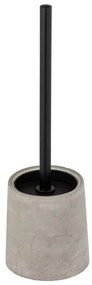 Spazzola per WC in cemento grigio Villena - Wenko
