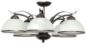 Plafoniera KORFU 5xE27/60W/230V