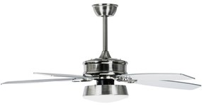 Starluna Kuvio ventilatore LED a pale, CCT, nichel