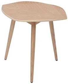 Tavolino in legno a forma di foglia L60 cm PHYLL