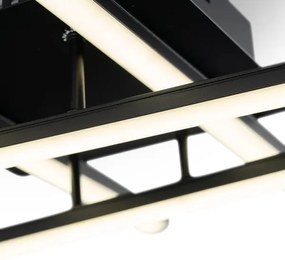 Brilagi - Plafoniera a LED STRIPES LED/37W/230V nera