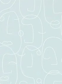 Gesichter Tapete Epsilon von Scion - Mist