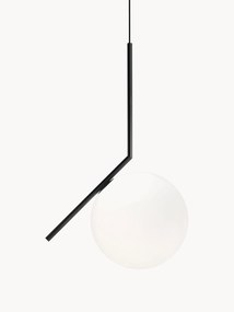 Lampada a sospensione in vetro soffiato IC Lights, alt. 70 cm