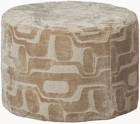 Pouf in viscosa Yago