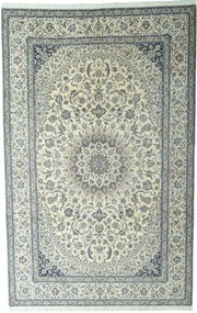 Nain Tappeto 210 x 330 Beige (Iran) Annodato A Mano
