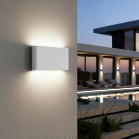 Applique LED 12W Bidirezionale IP65 CCT Bianco Variabile