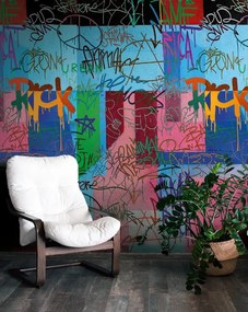 Fotomurale Stucco, multicolore 159 x 280 cm