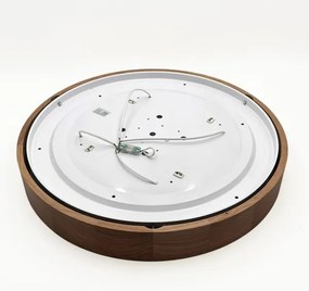 Brilagi - Plafoniera LED CARVALHO 4xE27/60W/230V finitura rovere ciliegio Ø 57,5 cm