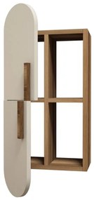 Pensile ROSE 60x35 cm marrone/crema