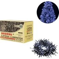 Luci albero di Natale 384 miniled bianco freddo