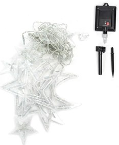 Aigostar - Catena luminosa natalizia solare LED RGBY 120xLED/8 funzioni 3x0,6m 500 mAh IP65