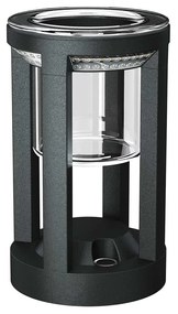Lampada Portavaso da Tavolo Ricaricabile 2.2W IP54 CCT - Nera