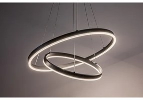 Rabalux 72305 - Lampada a sospensione dimmerabile su cavo ISAURE LED/80W/230V 3000-6500K+telecomando