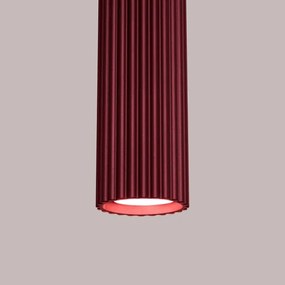 Brilagi - Lampadario a cavo CRESTO 1xGU10/10W/230V bordeaux