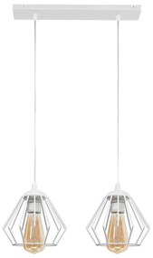 Lampadario a sospensione con filo AGAT 2xE27/15W/230V