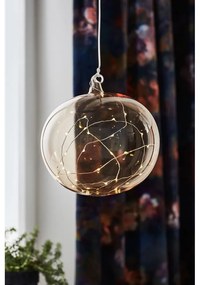 Decorazione luminosa natalizia arancione da appendere ø 18 cm Lina - Markslöjd